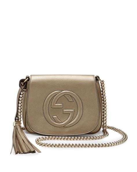 soho leathrr gucci|gucci soho leather crossbody.